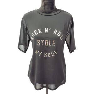 Chloe & Katie Sheer Graphic T-Shirt S